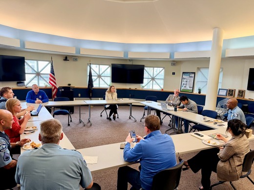 Councilmember Shaffer meeting with Fourth Precinct leadership and staff