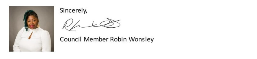 email signature