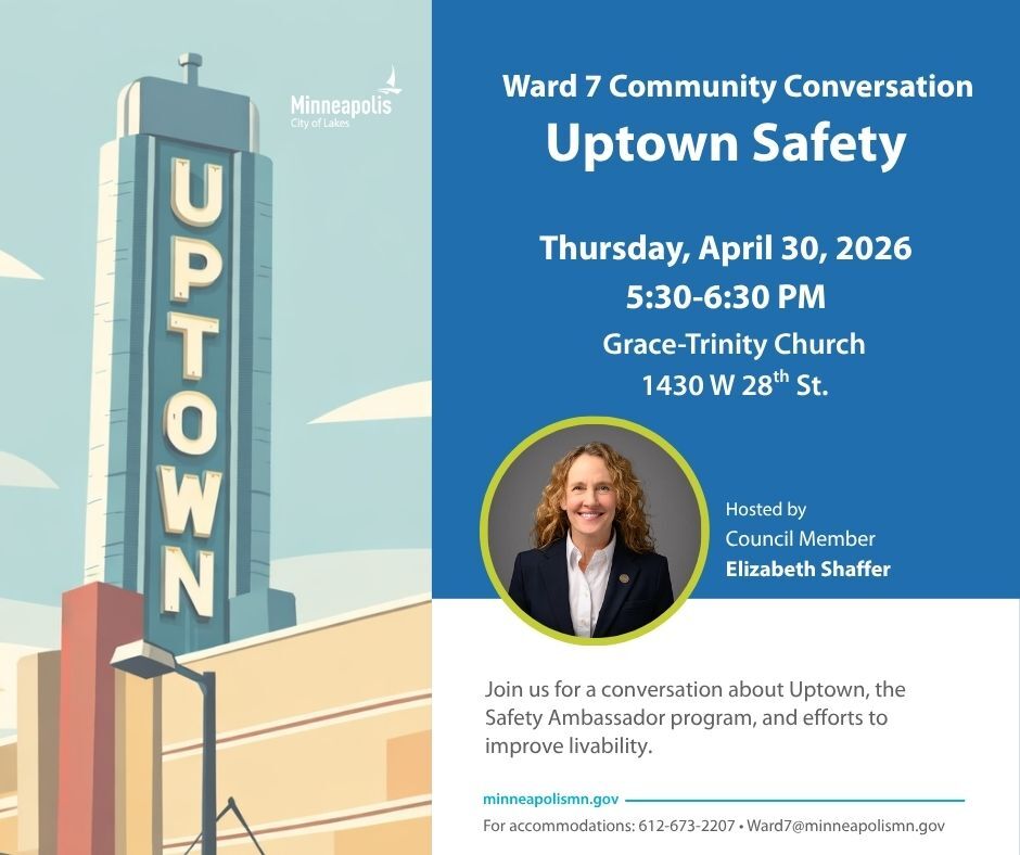 April 30 Community Conversations Poster