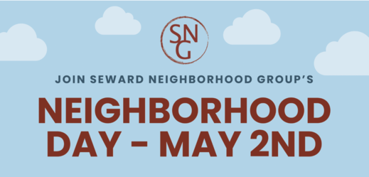 Flyer for Seward Neighborhood Day