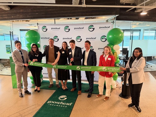 Goosehead ribbon cutting ceremony