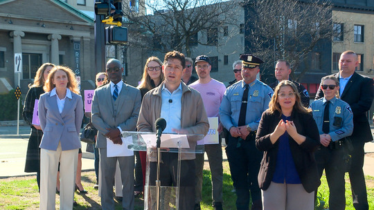 Uptown safety press conference