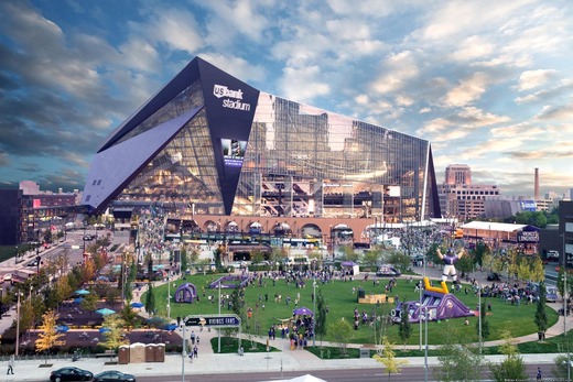 U.S. Bank Stadium in Minneapolis