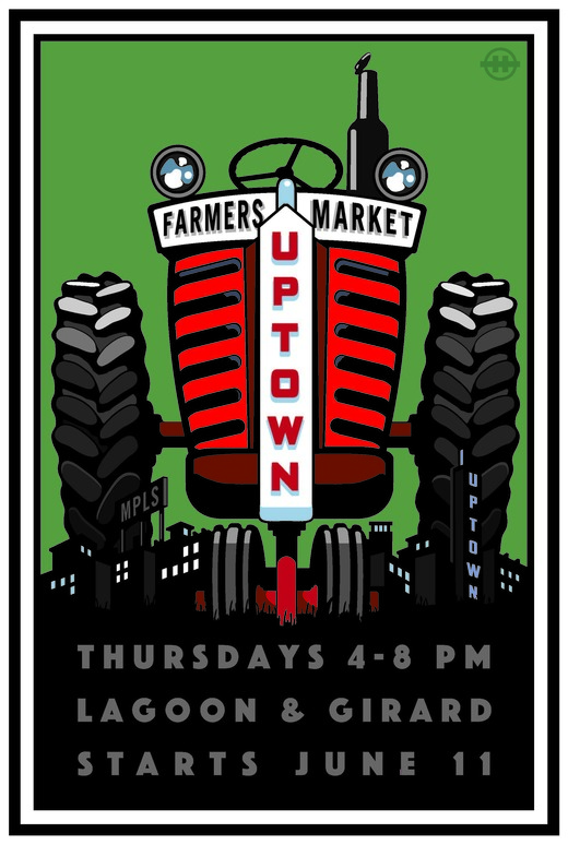Uptown Farmers Market poster