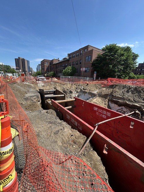 Watermain work