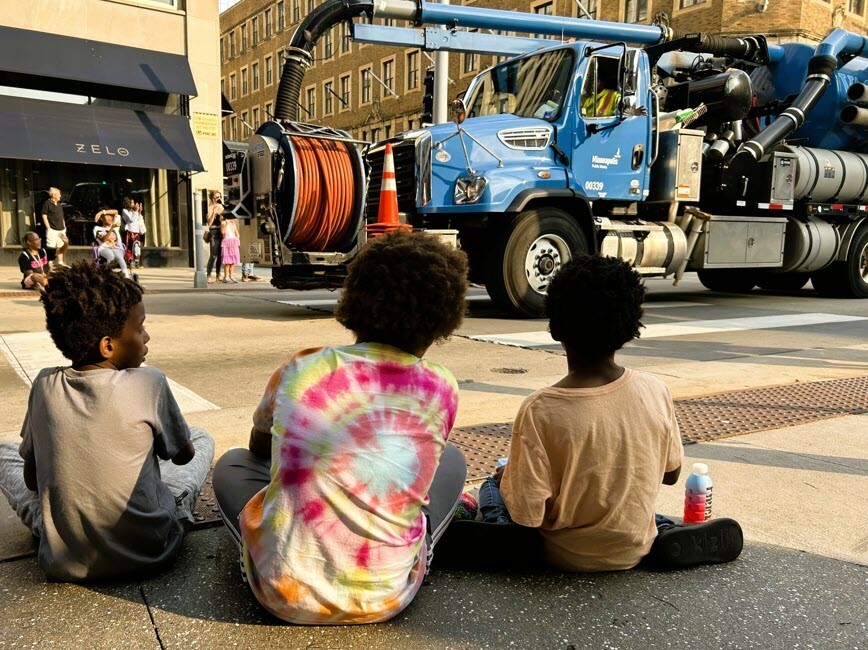 City of Minneapolis truck in truck parade 2025