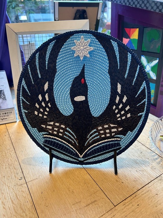 Rebel loon crop art