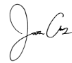CM Chavez signature