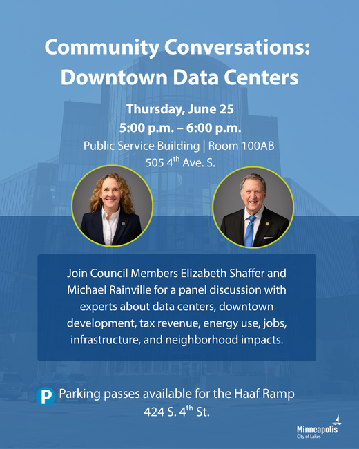 June Community Conversations Event Poster