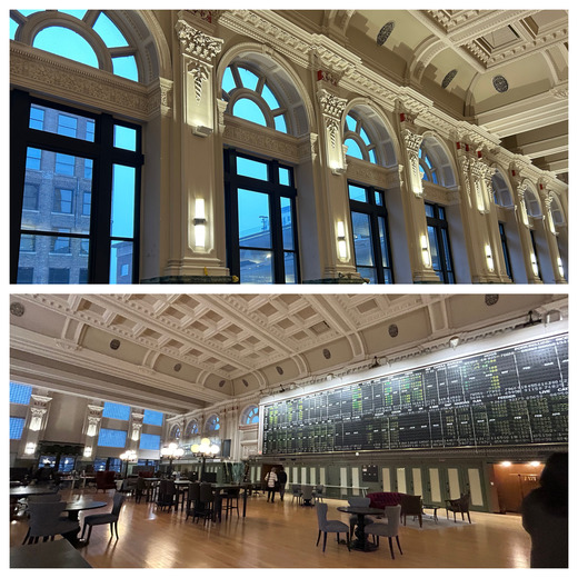 Grain Exchange trading floor