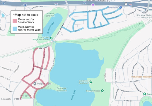 Map of CenterPoint Bryn Mawr work