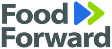 The Food Forward logo, featuring “Food Forward” in text and two arrows pointing to the right.