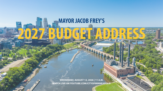 Mayor Jacob Frey's 2027 Budget Address
