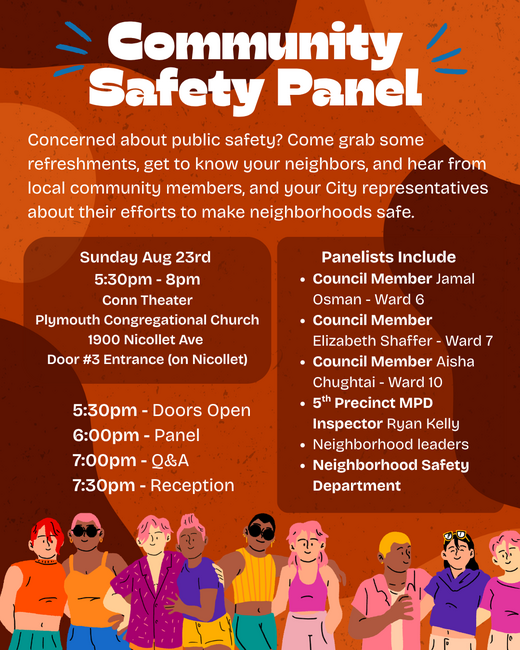19th & Nic community meeting poster