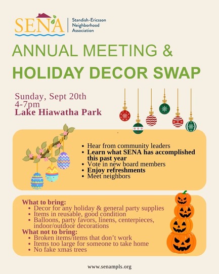 graphic for SENA annual meeting