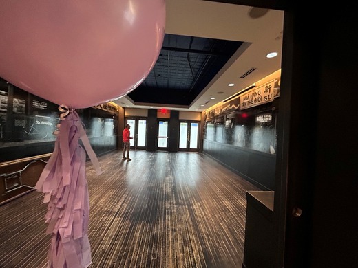 Rainbow Building open house: a view of the former Chino Latino space