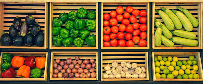 Fresh vegetables are now in season!