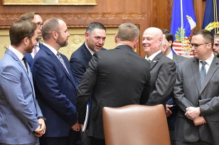 Knudsen at ATF annoucement