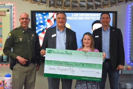 Brooke with Attorney General Knudsen and MHP Col. Kurt Sager