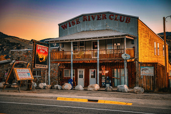 Wise River Club exterior. Photo courtesy Wise River Club.