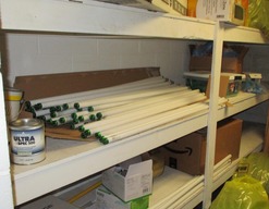 Used Lamp Storage - Incorrect