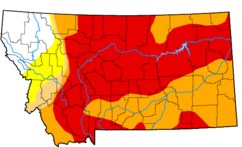 Montana Drought Monitor 4.27.2022