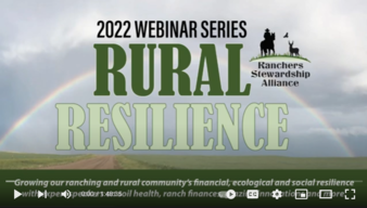 Rural Resilience Webinar Series