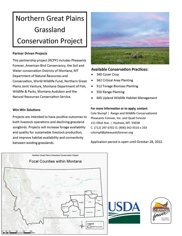 Northern Great Plains Grassland Conservation Project