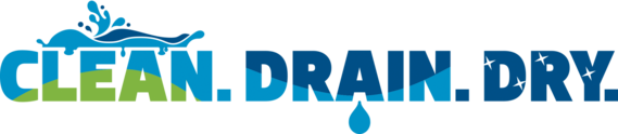 clean drain dry logo horizontal