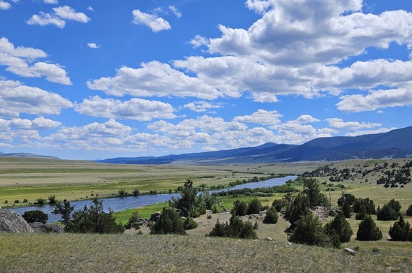 Madison River south of Cameron, MT