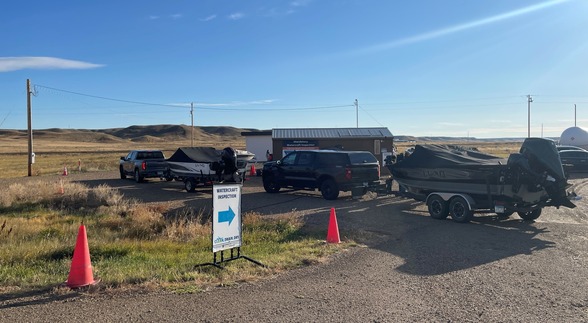 Boats at Nashua Watercraft Station