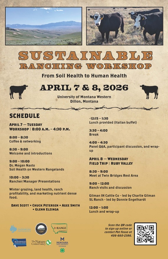 Sustainable Ranching Workshop Flier