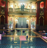 Yoga in the Rotunda