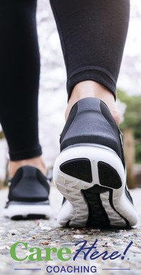 Walking with Care Here Logo