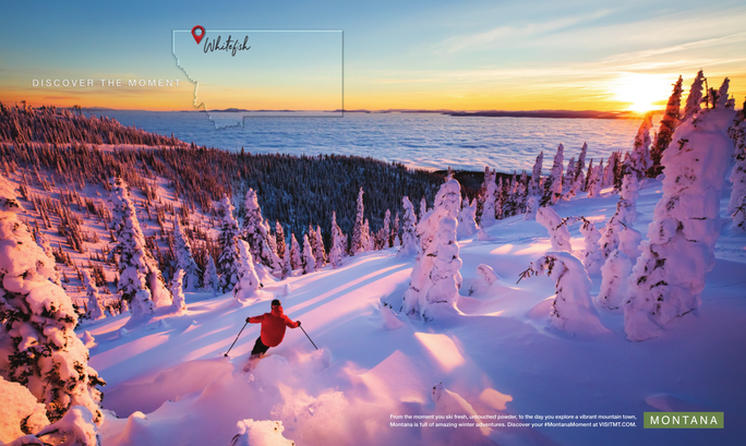 Free Skier Whitefish