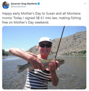 Mother's Day Fishing