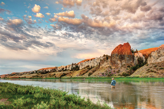 Fishing the Missouri River