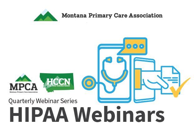 Montana Primary Care Association HIPAA Webinars Logo