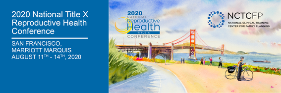 Registration Now Open: 2020 National Reporductive Health Conference