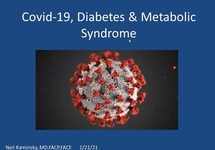 Dr. Kaminsky's webinar on COVID-19, diabetes, and metabolic syndrome