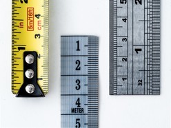 Measuring rulers