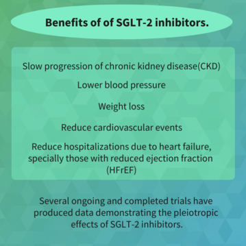 Benefits of SGLT-2 inhibitors