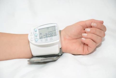 wrist blood pressure cuff