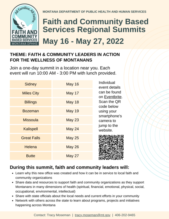 Regional Summit Flyer