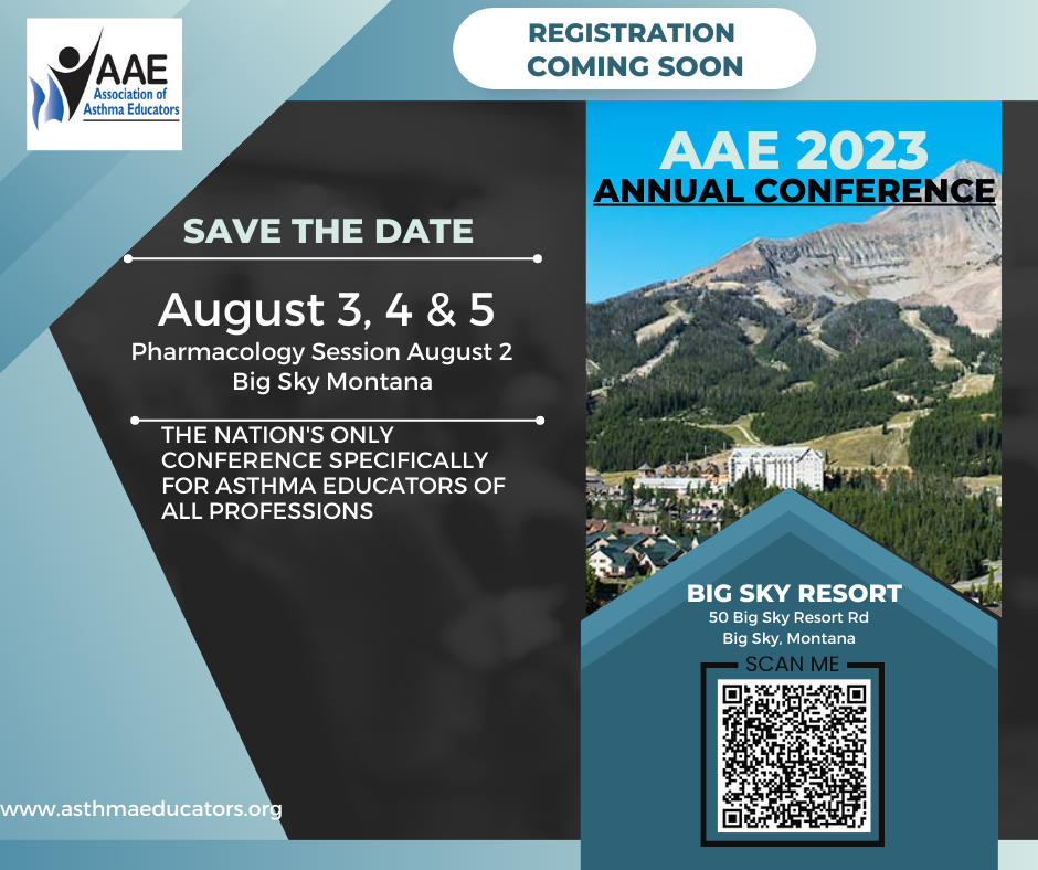 AAE Conference in Montana Save the Date