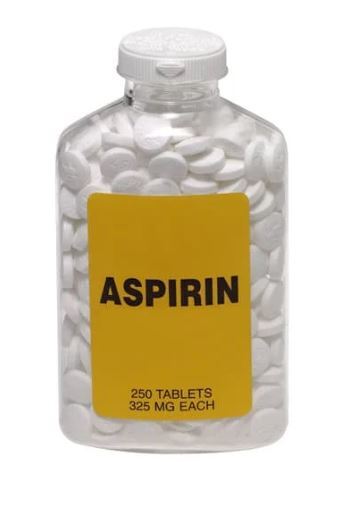 Aspirin bottle