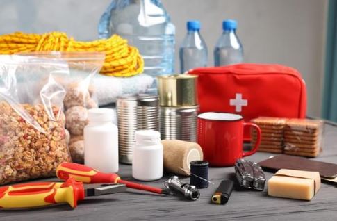Supplies for an emergency kit