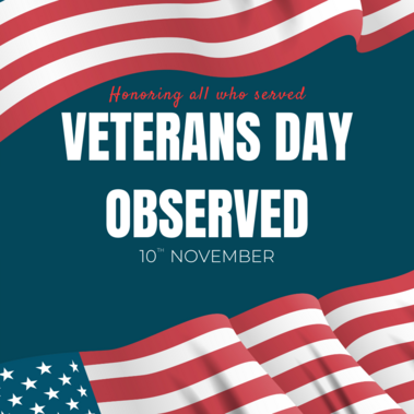 Veteran's Day