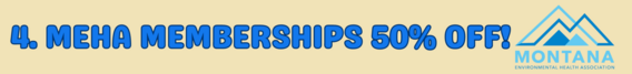 4. MEHA Memberships 50% Off