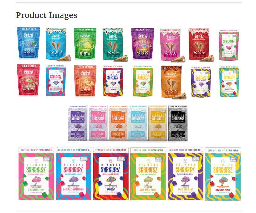 Diamond Shruumz Product Images